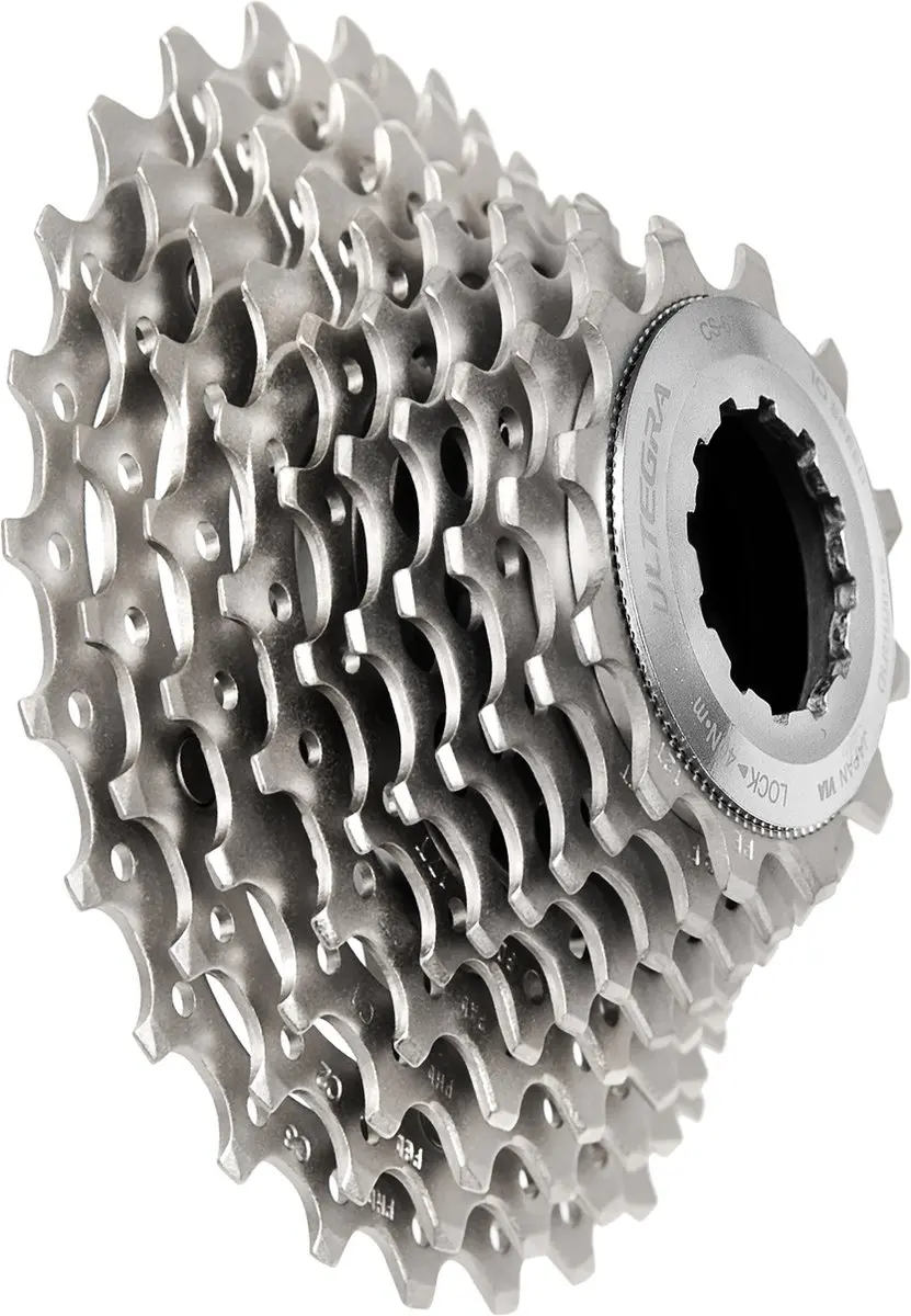 Shimano Ultegra CS6700 Cassette 10 Speed 11-23T - Zilver/Chroom