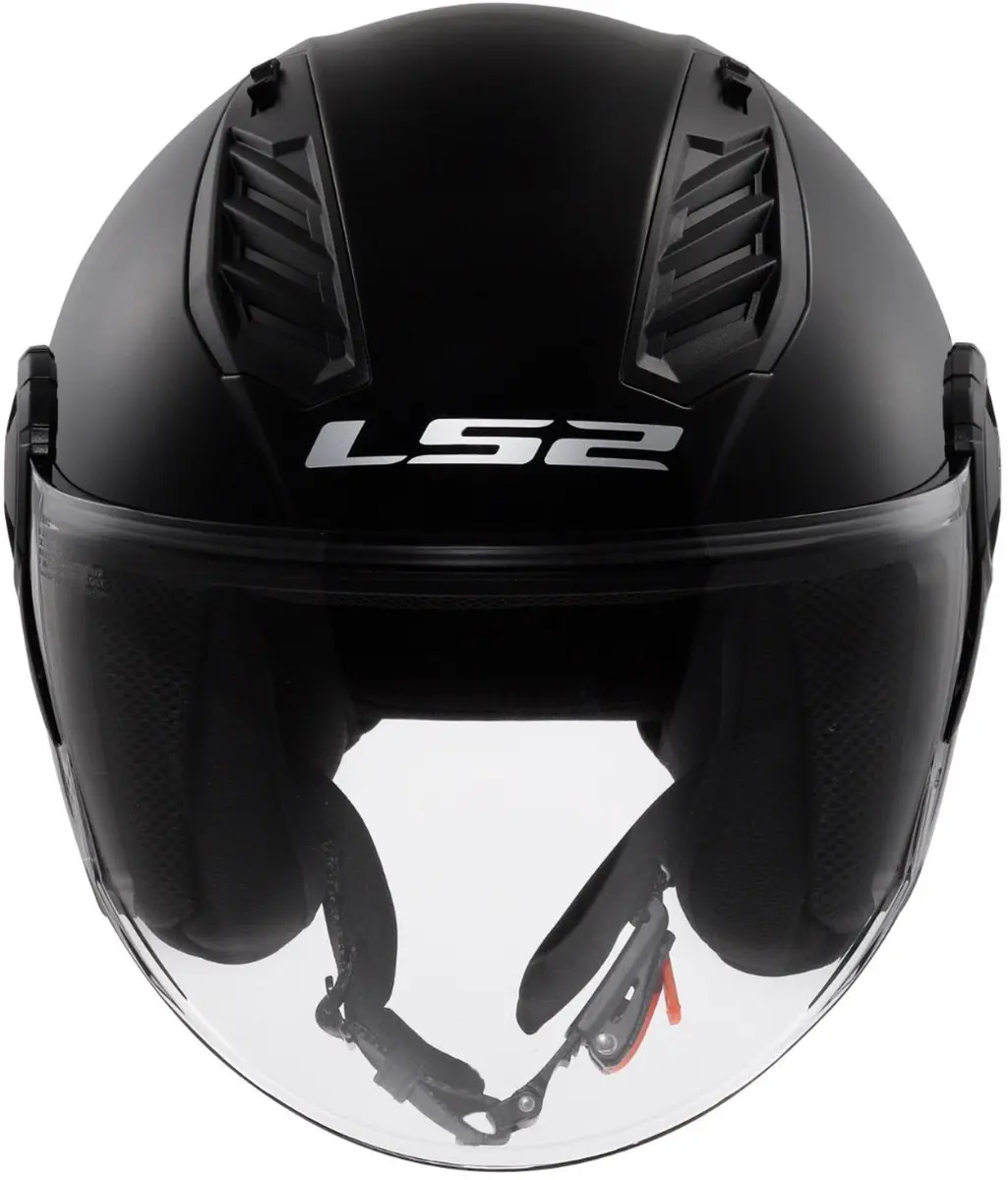 LS2 OF616 Airflow II Jethelm - XS - Gloss Black