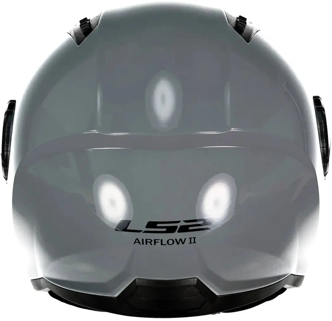 LS2 OF616 Airflow II Solid Nardo Grijs Jethelm - Maat XS