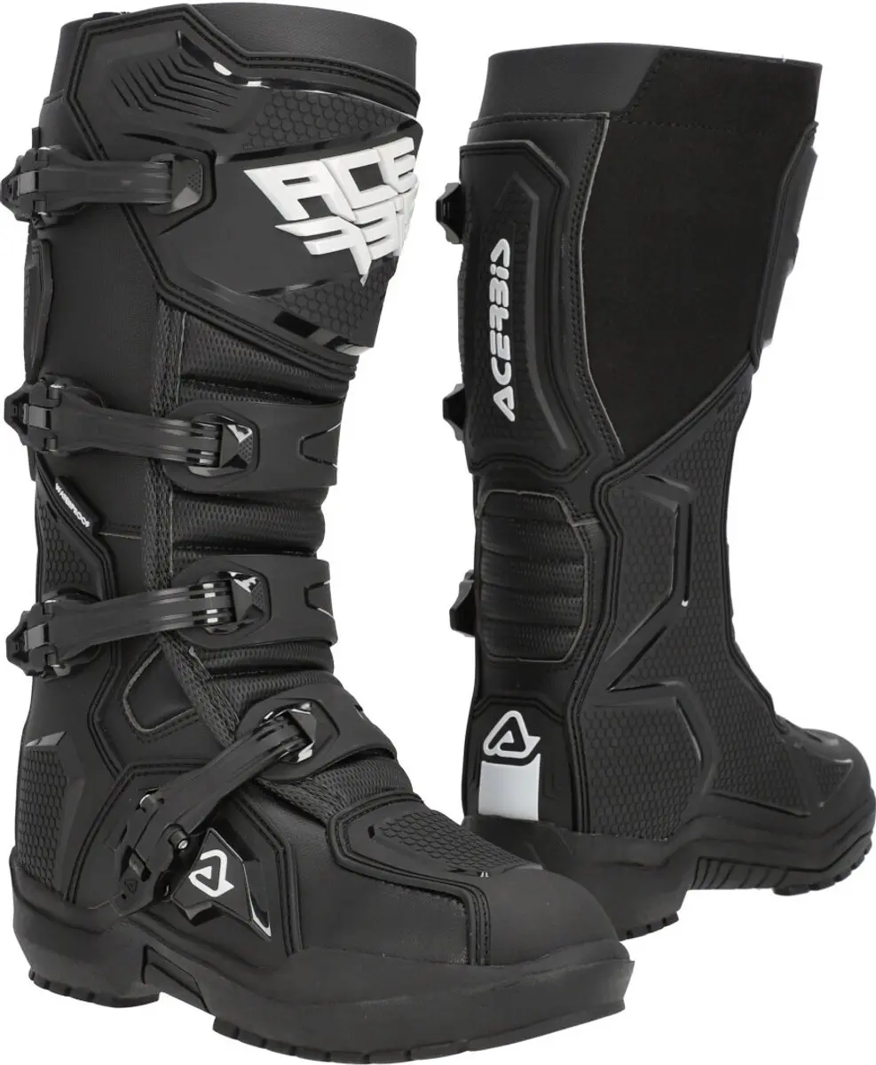 Acerbis Artiglio Waterdicht Zwart Crosslaarzen