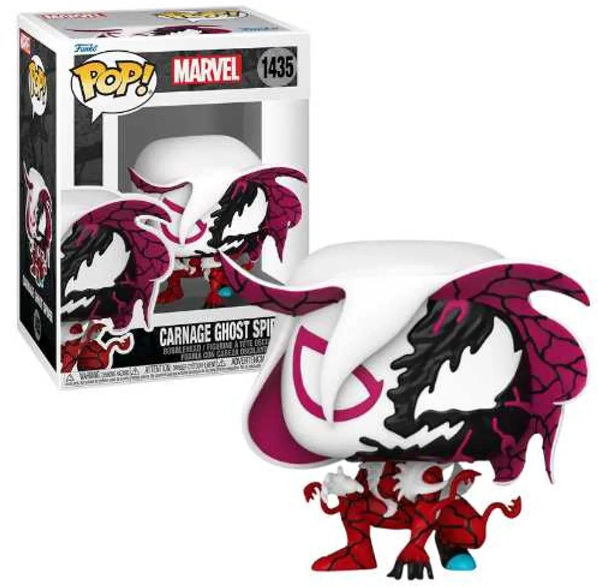 Funko Marvel Carnage Ghost Spider Pop! 82645 - Multicolor