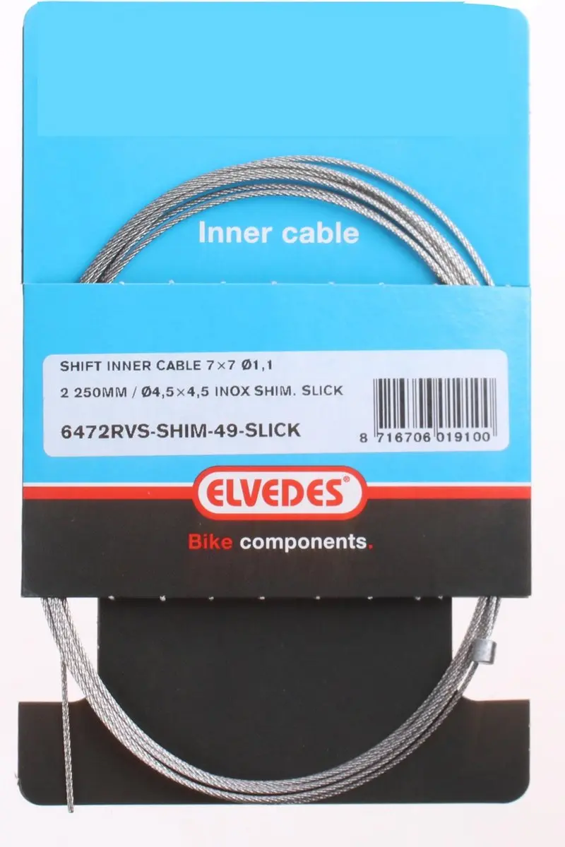 Elvedes Shimano Versnellingsbinnenkabel 225 Cm X 1,1 Mm