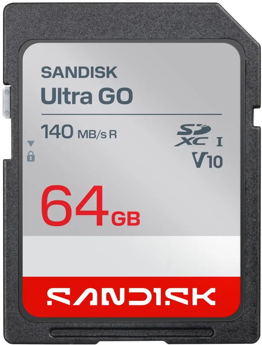 SanDisk SDXC Ultra GO 64GB Geheugenkaart