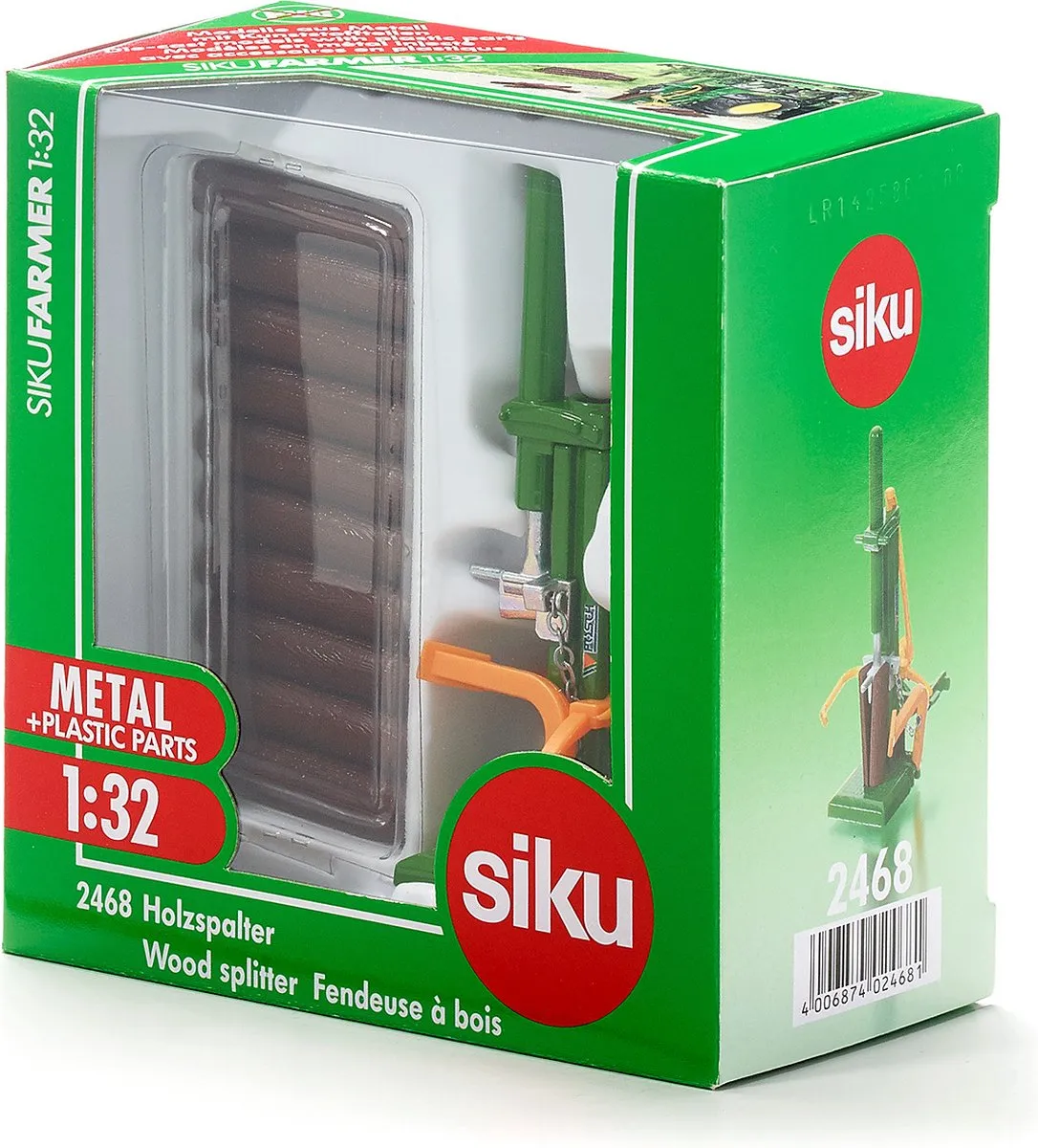 SIKU 2468 Houtklover 1:32 - Groen