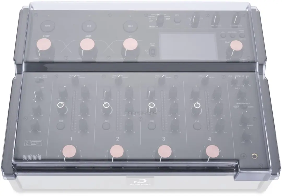 Decksaver AlphaTheta Euphonia Cover - Transparant - afbeelding 5 van 6