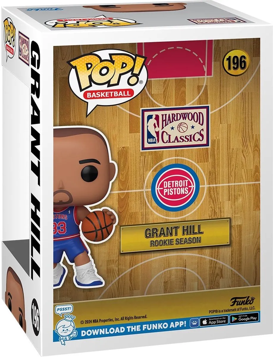 Funko Pop! NBA Grant Hill #196 Basketball - Multi