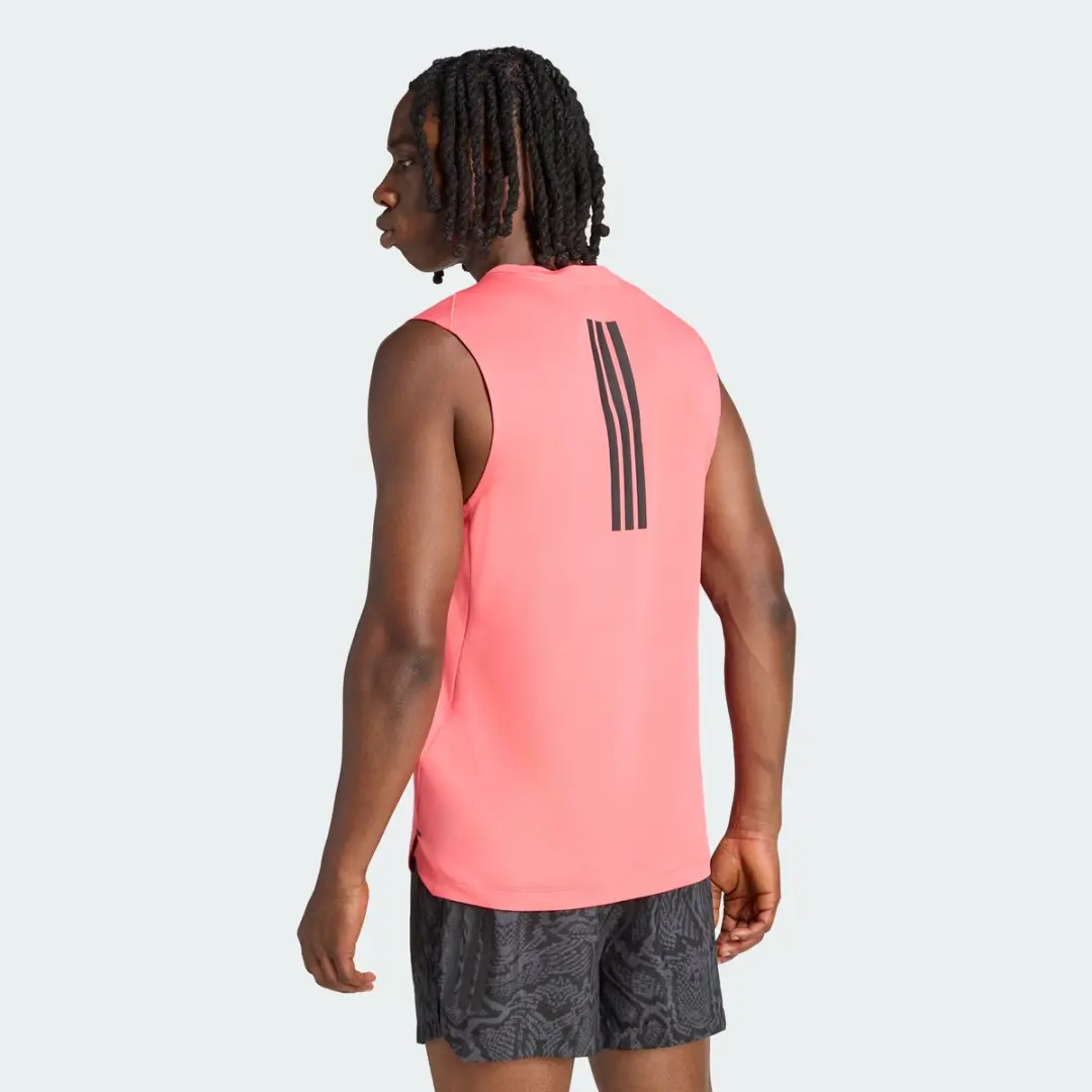 Adidas Performance D4t Primelift 3 Stripes Tanktop - Roze - afbeelding 3 van 6