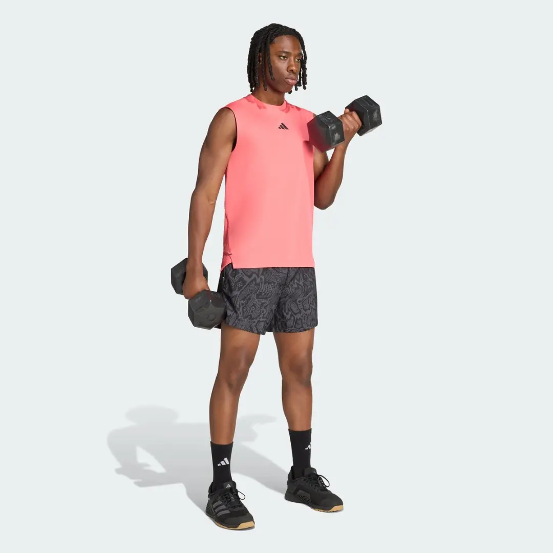Adidas Performance D4t Primelift 3 Stripes Tanktop - Roze - afbeelding 6 van 6