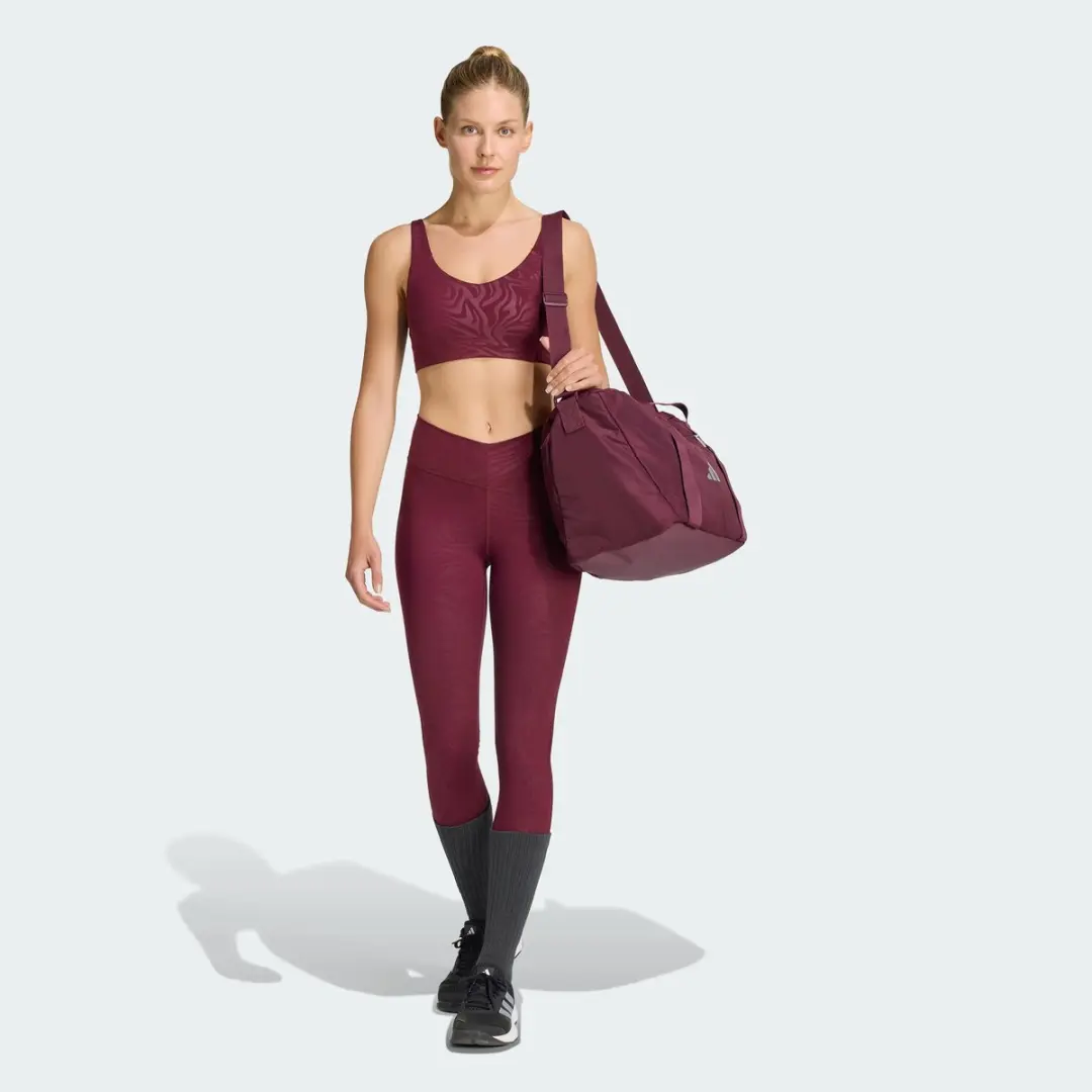 Adidas Performance All Me Essentials Graphic Legging KV4051 - XXL - Bordeaux - afbeelding 6 van 6