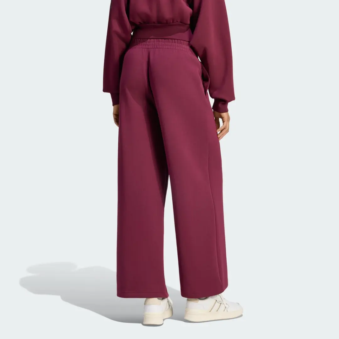 Adidas Sportswear Soft Lux Straight Leg Trainingsbroek KW0931 - XXL - Bordeaux - afbeelding 3 van 6