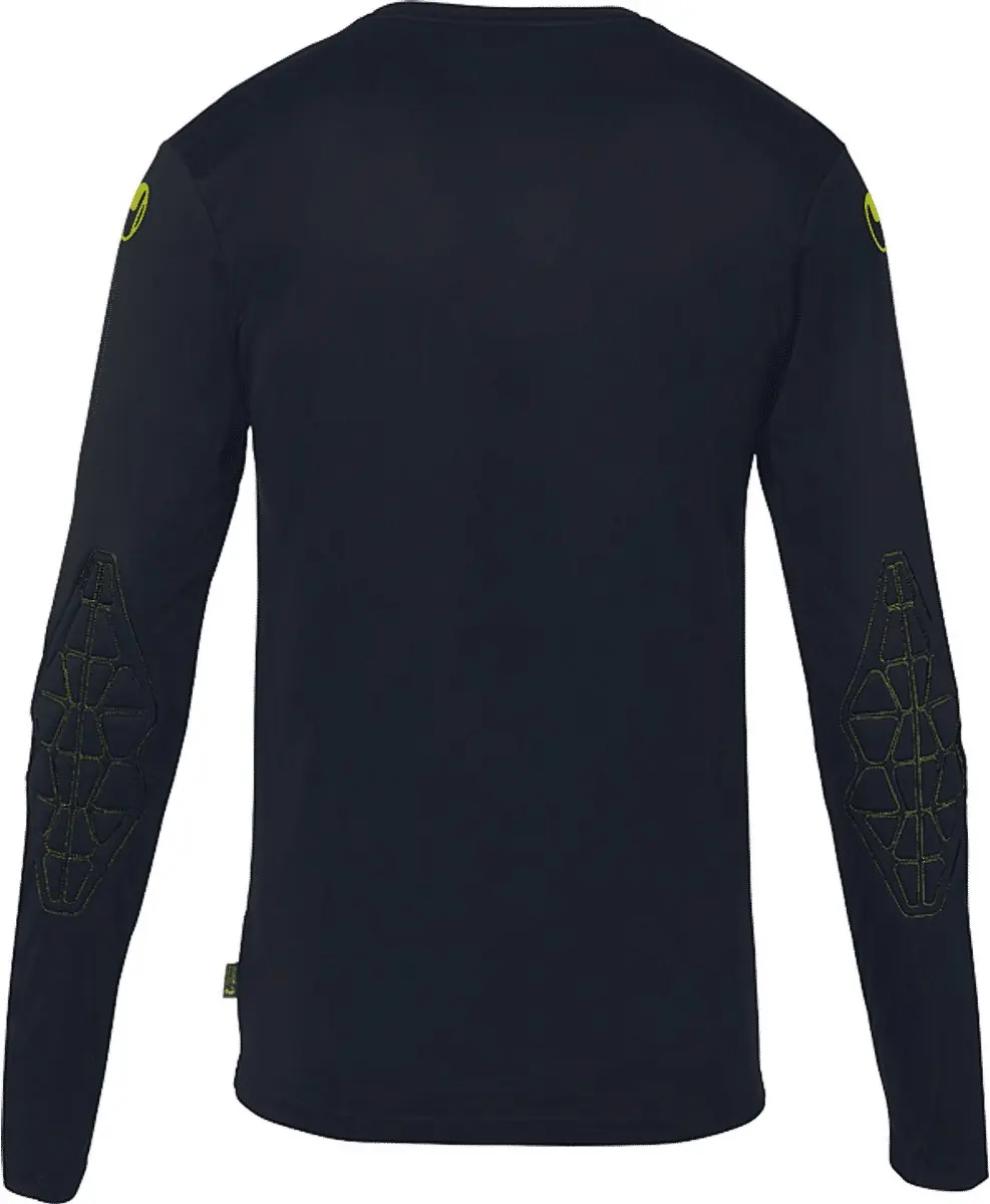 Uhlsport Prediction Keepershirt Lange Mouw Kinderen 140 - Marine/Limoen
