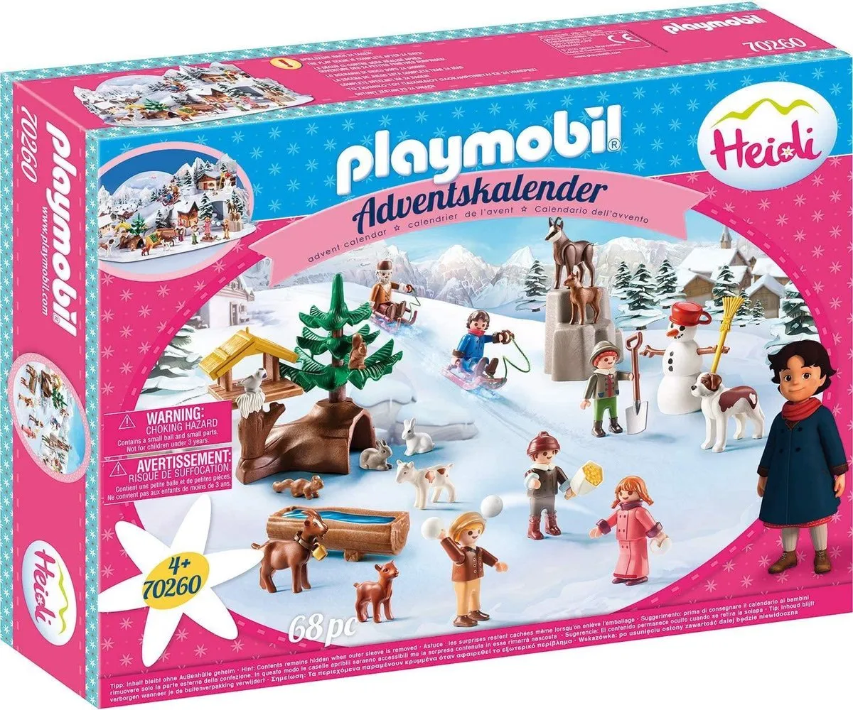 Playmobil Heidi's Winterwereld Adventskalender 70260