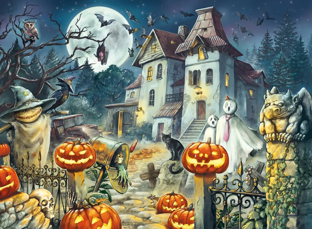 Ravensburger Halloween Puzzel 300 Stuks - Multicolor