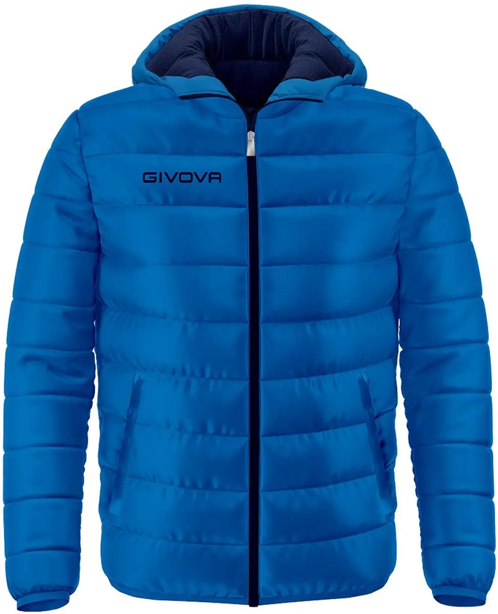Givova Olanda Jas 4XL - Man - Blauw/Fluo Geel - afbeelding 3 van 6