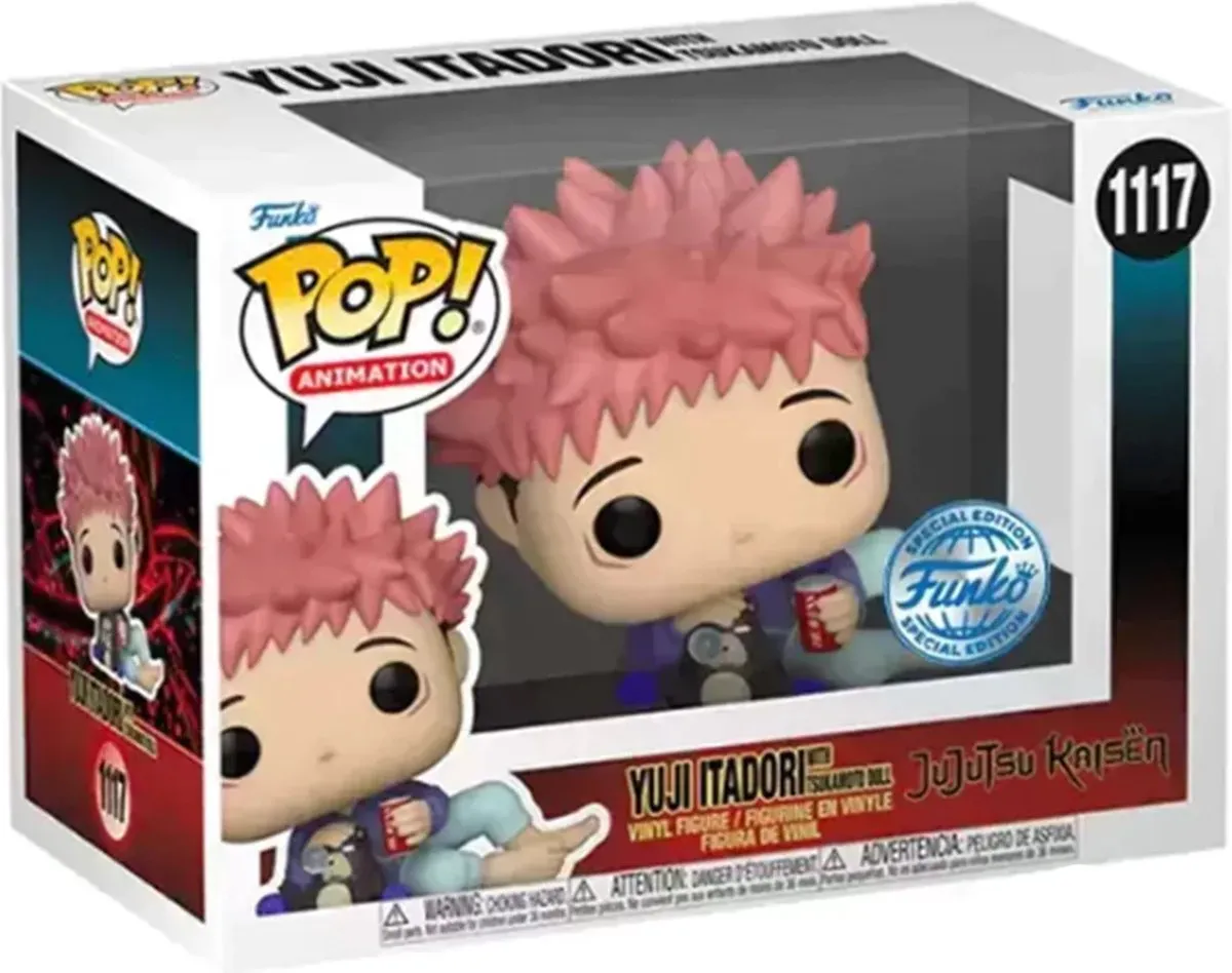 Funko Pop! Jujutsu Kaisen Yuji Itadori met Tsukamoto - #1117 Exclusief