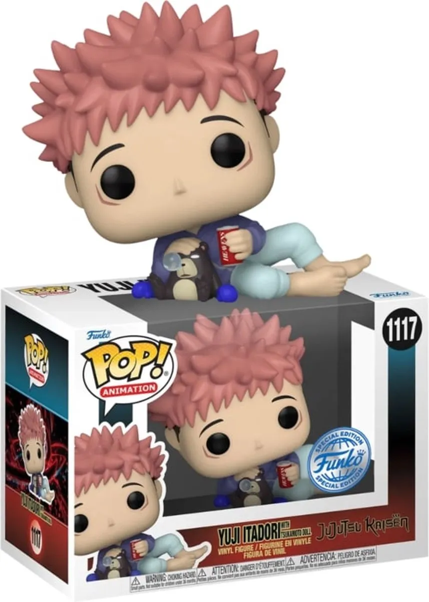 Funko Pop! Jujutsu Kaisen Yuji Itadori met Tsukamoto - #1117 Exclusief