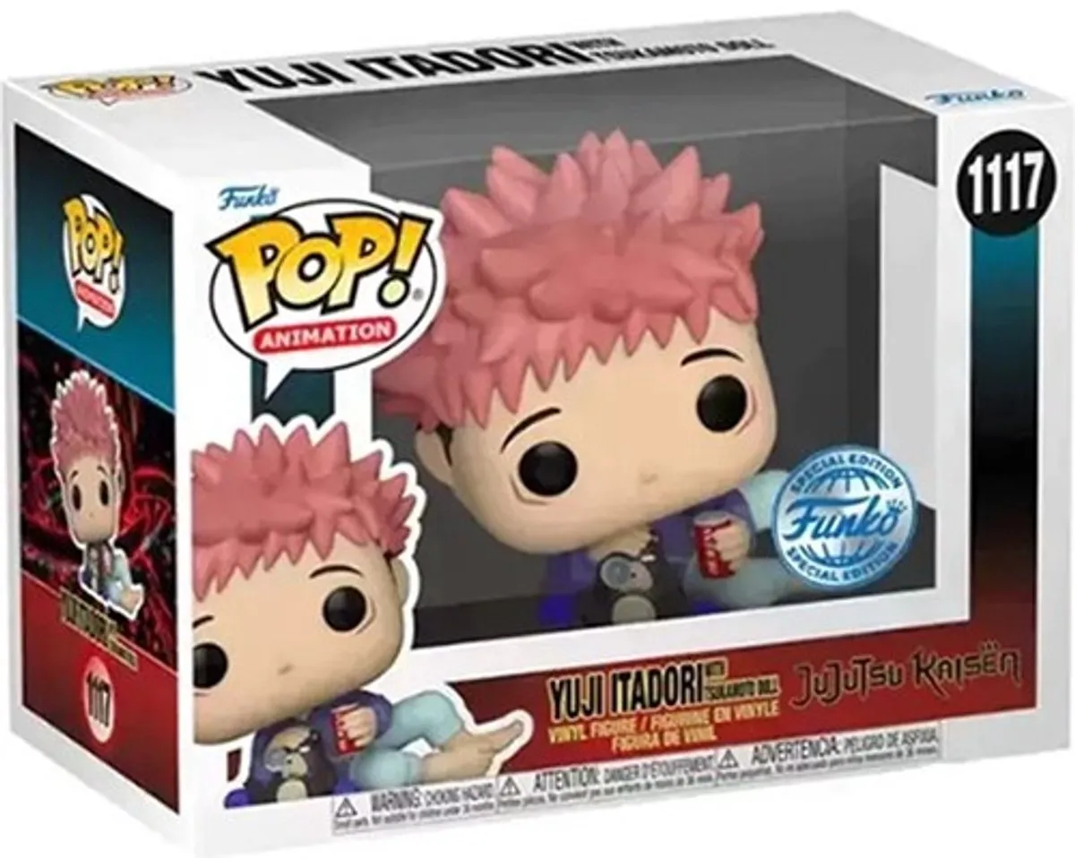 Funko Pop! Jujutsu Kaisen Yuji Itadori met Tsukamoto - #1117 Exclusief