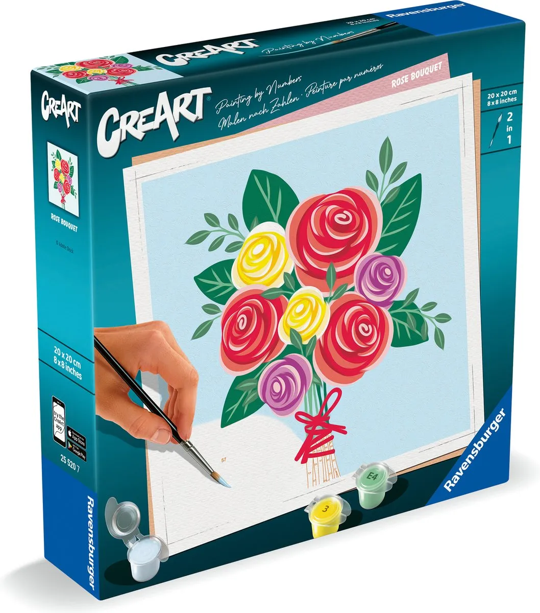 Ravensburger Rose Bouquet Schilderen op Nummer