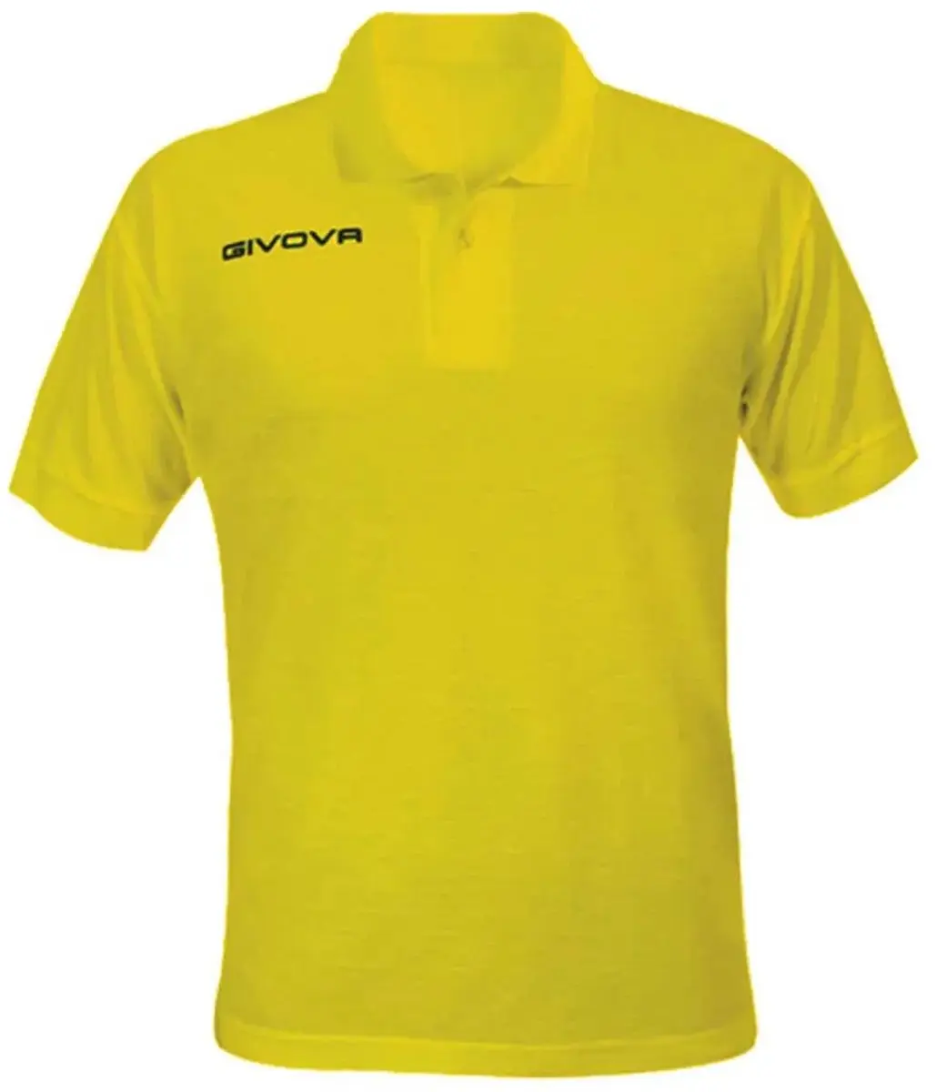 Givova Polo Cotone Piquet - Rood S - afbeelding 2 van 3