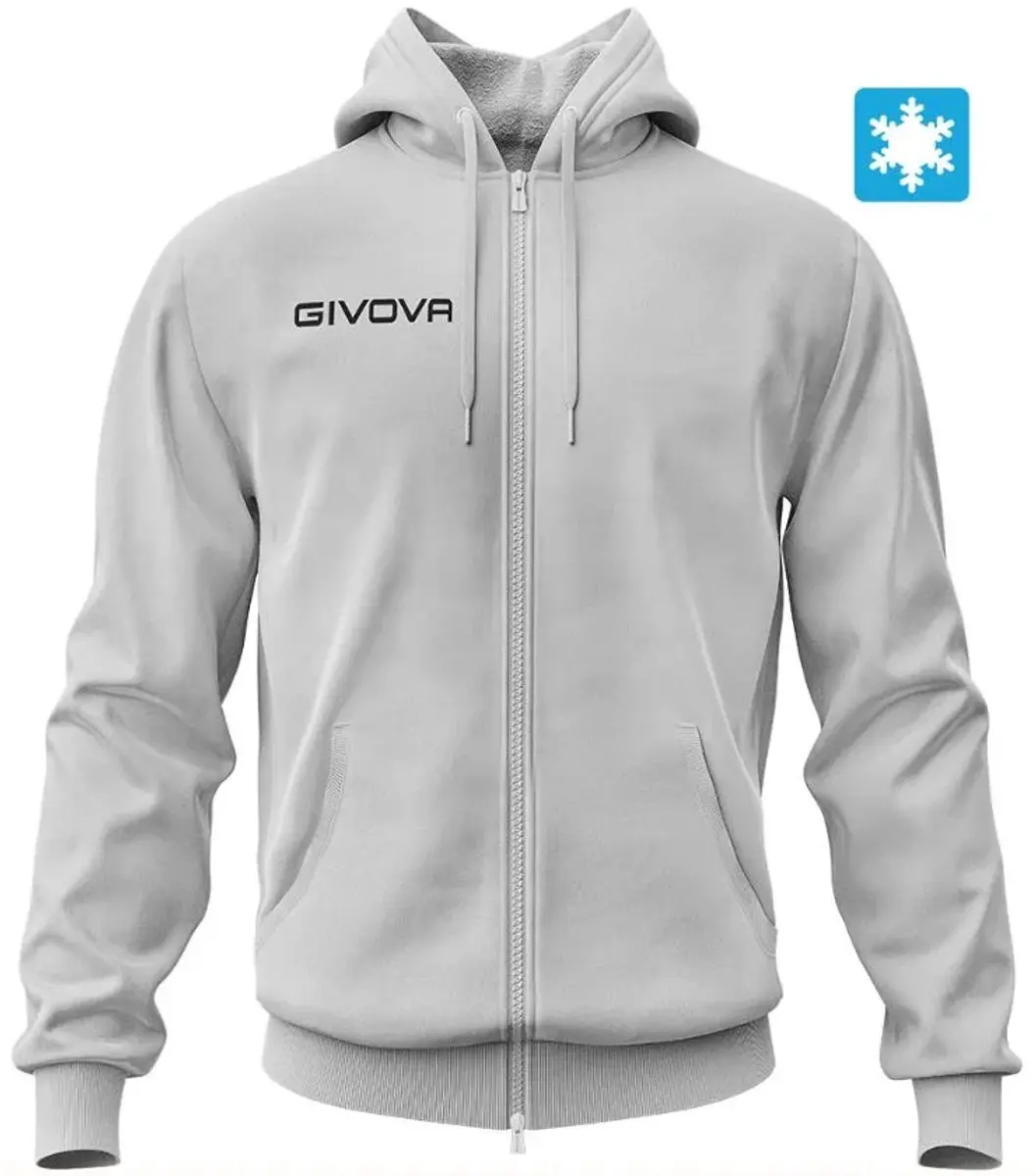 Givova King Sportsweater - XXL - Lichtgrijs - afbeelding 4 van 5