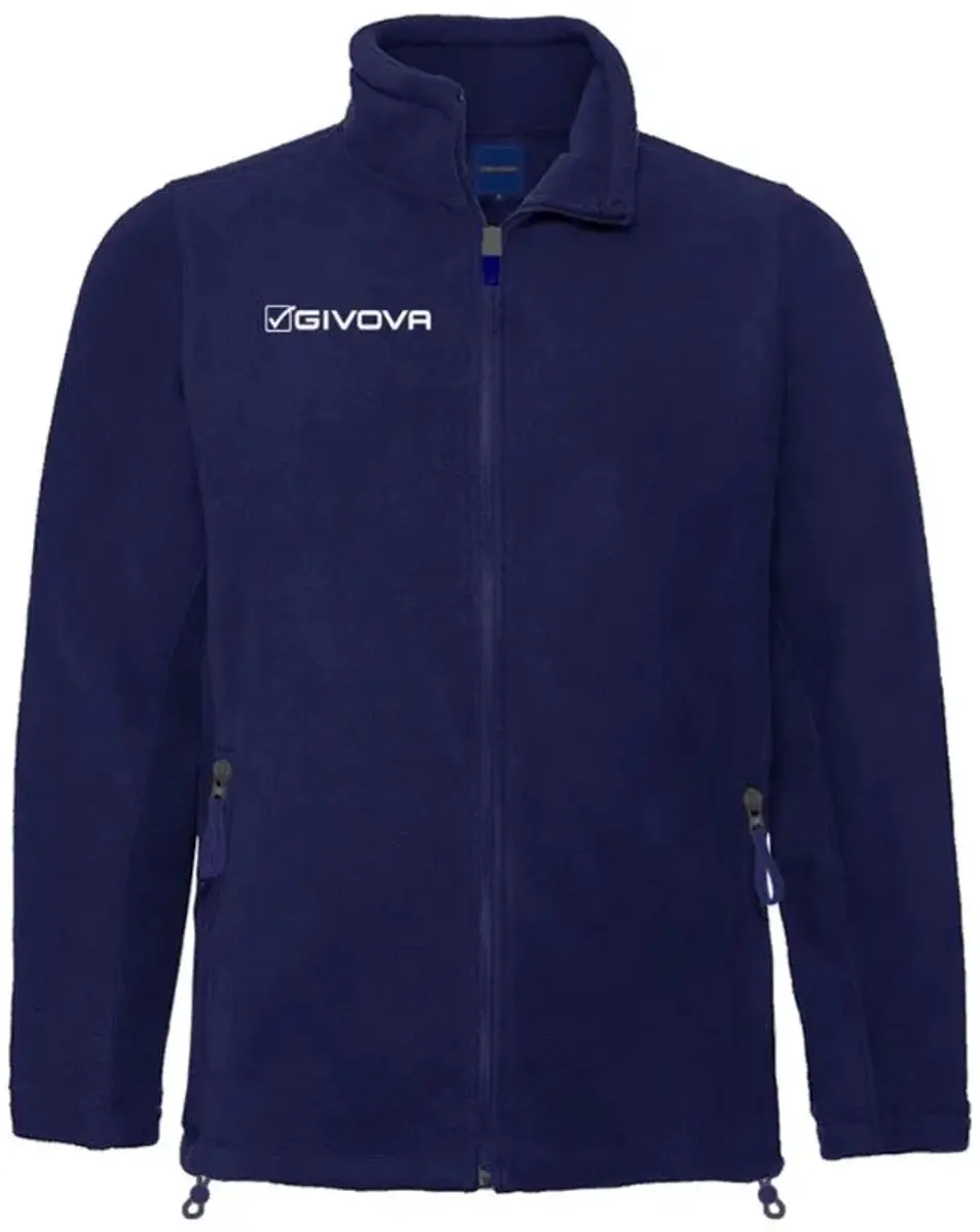 Givova Alaska Fleecesweater - XXL - Blauw - afbeelding 4 van 4