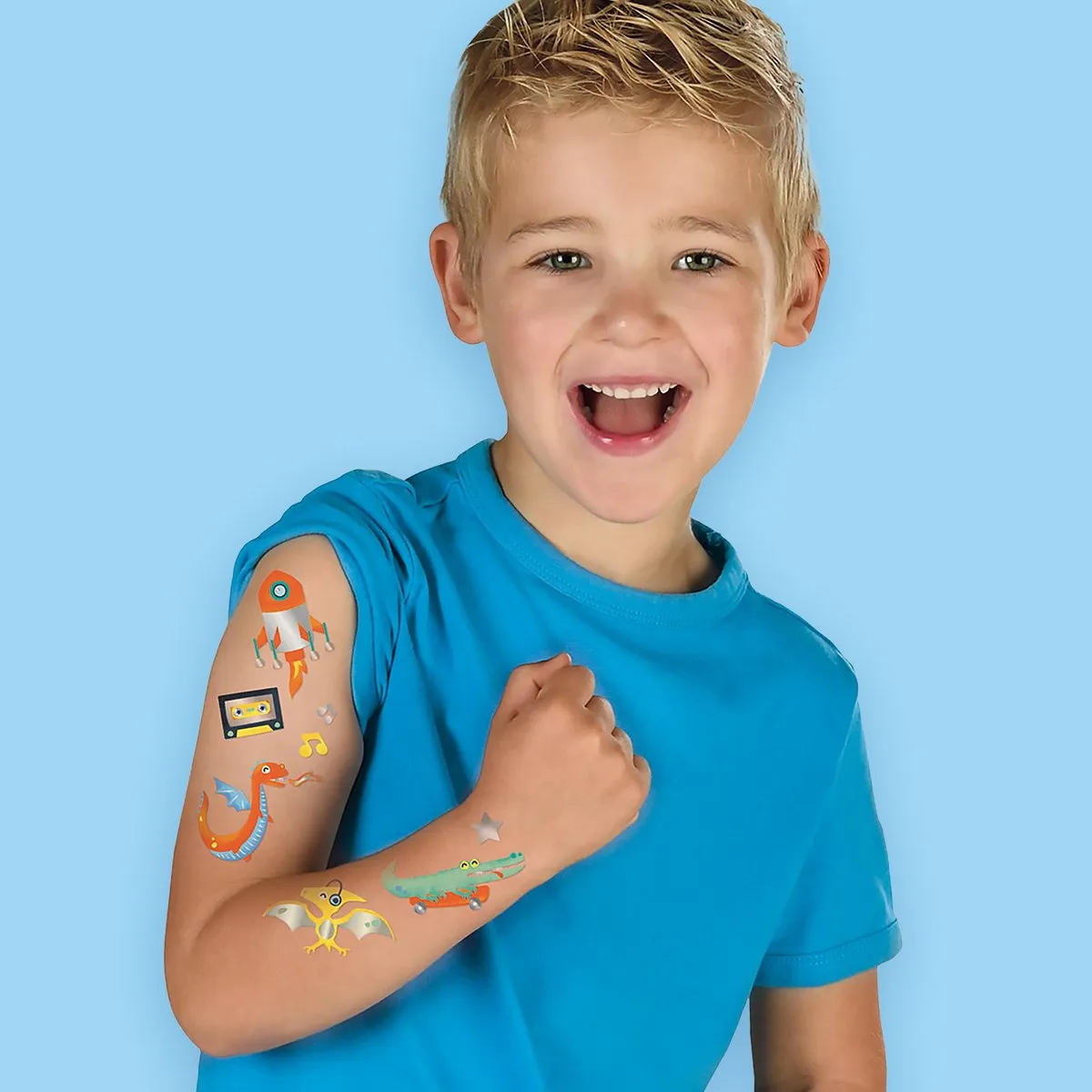 SES Creative Metallic Tatoeages 50 Stuks - Afwasbaar