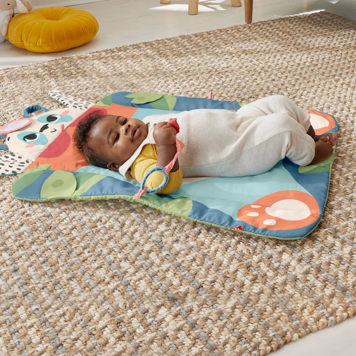 Fisher-Price Panda Speel-en Wiebelmat - 3 Speelelementen