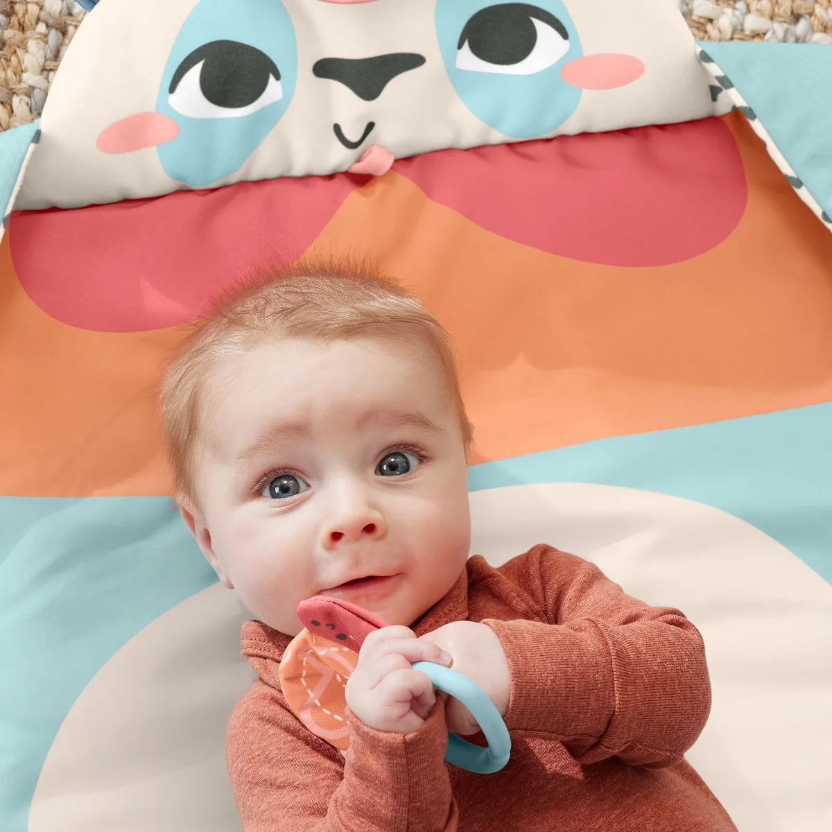 Fisher-Price Panda Speel-en Wiebelmat - 3 Speelelementen