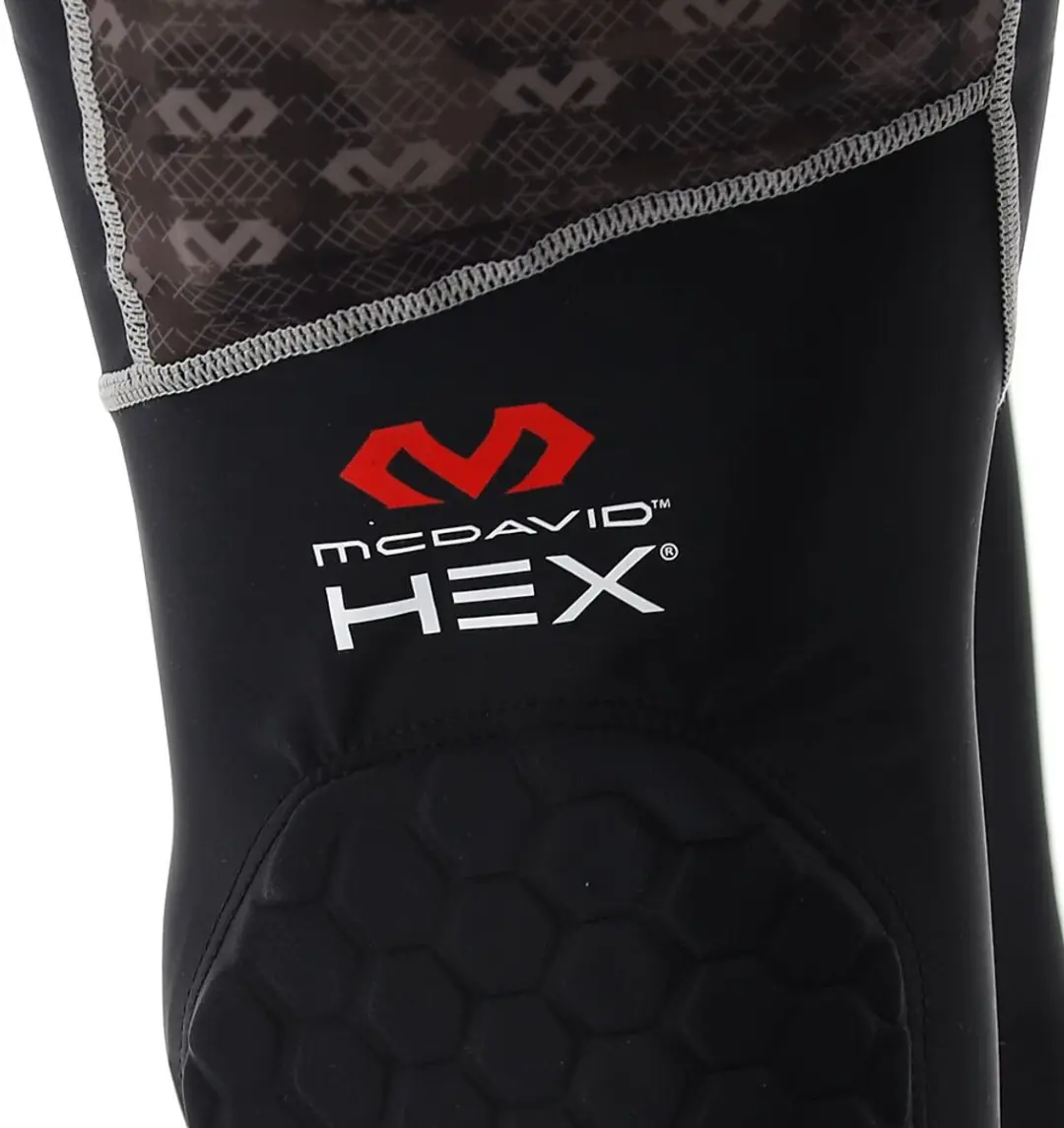 McDavid Hex Goalkeeper 3/4 Pant Guard 2.0 - L - Zwart/Multikleur