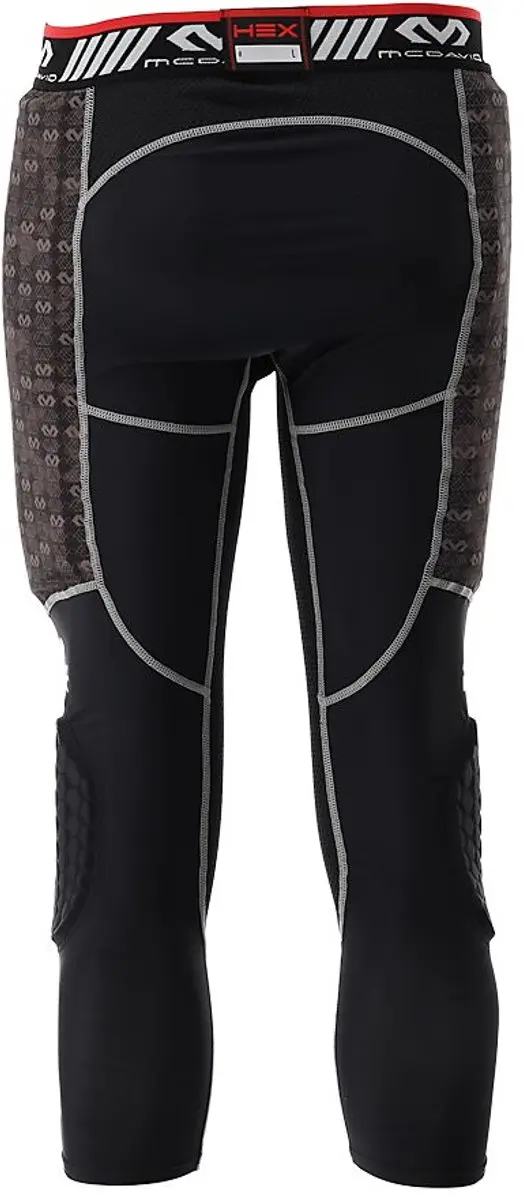 McDavid Hex Goalkeeper 3/4 Pant Guard 2.0 - L - Zwart/Multikleur