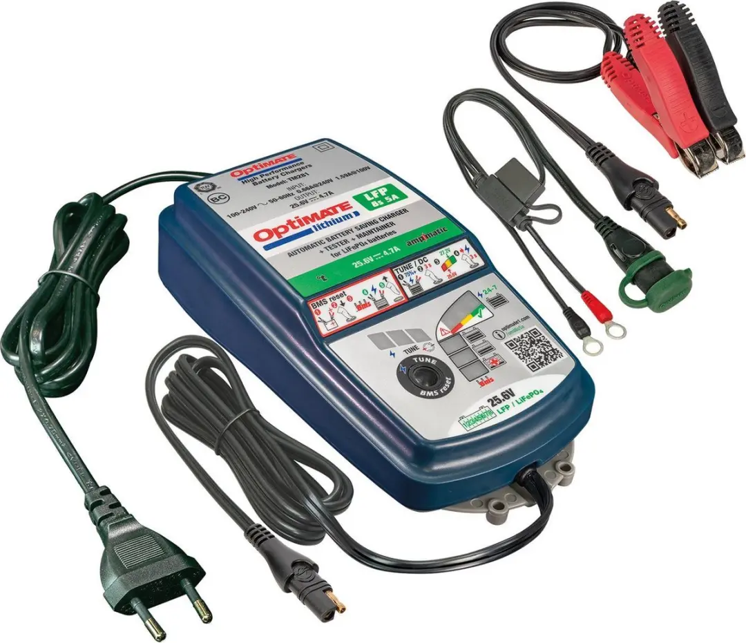 Tecmate OptiMate TM280 Acculader 24V - 8S LiFePO4/LFP