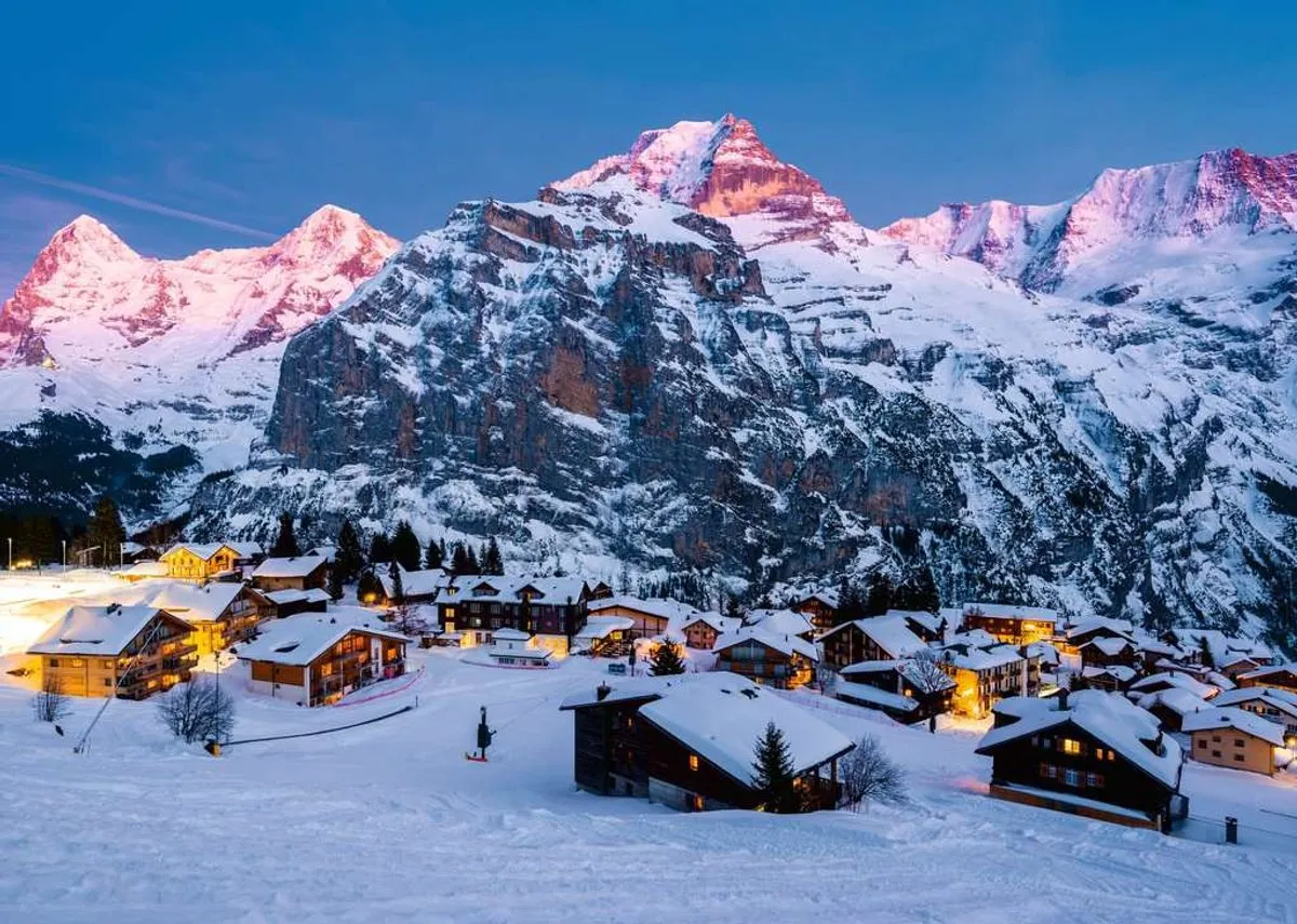 Ravensburger Berner Oberland Mürren Puzzle 1000 Stuks