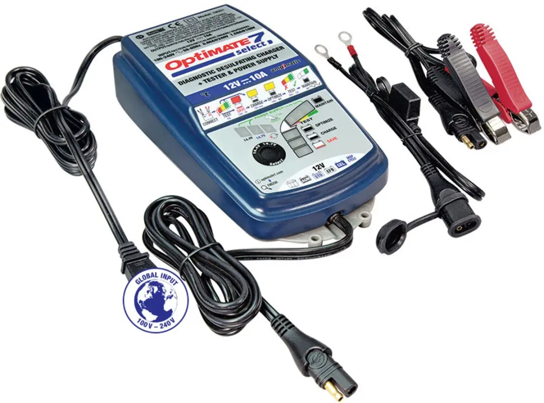 Tecmate OptiMate 7 Select TM250 V3 Acculader 12V 10A