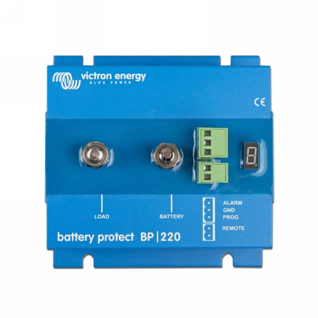 Victron Energy 12/24V-220A Batterijbeschermer - Zwart