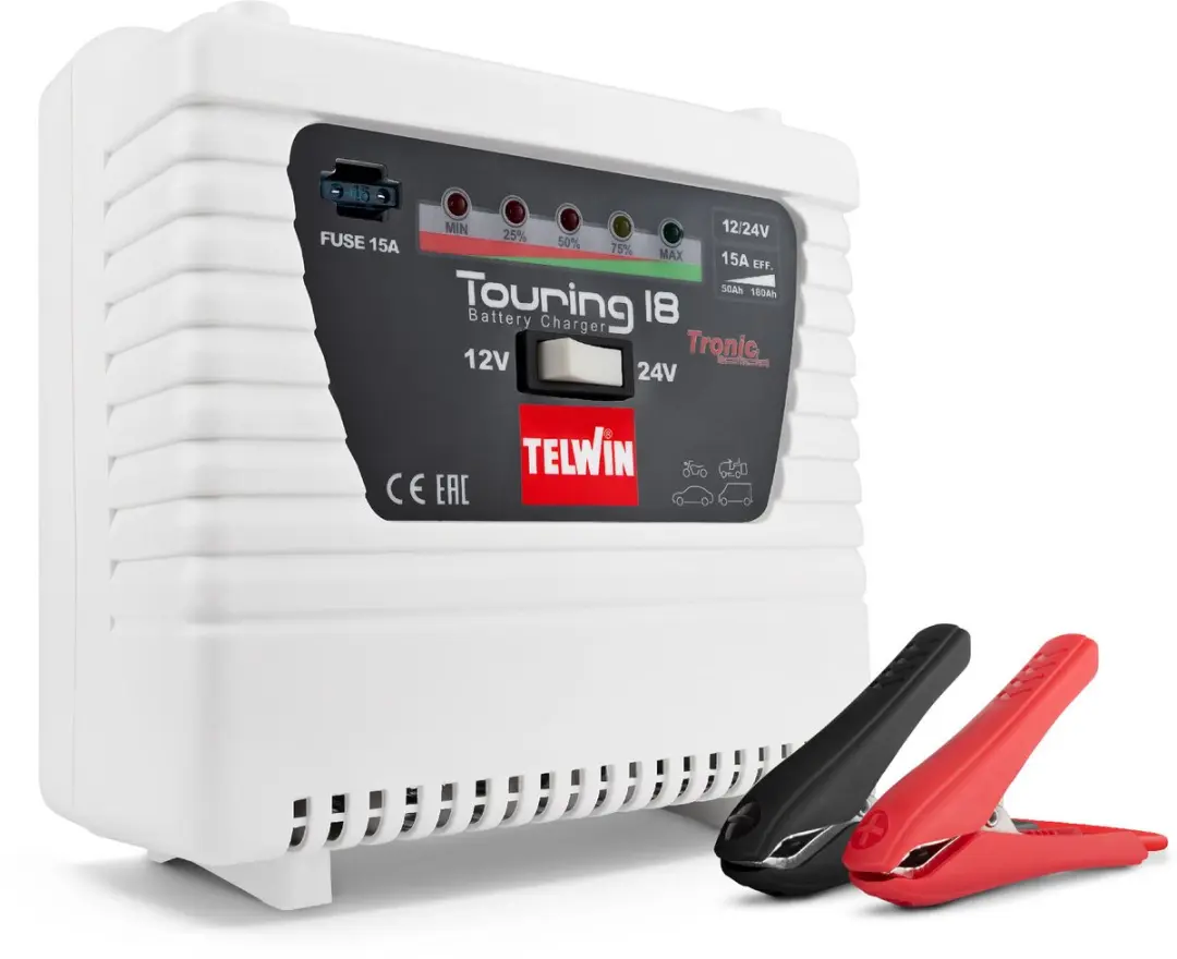 Telwin Touring 18 Tronic Acculader 12V/24V - 807593