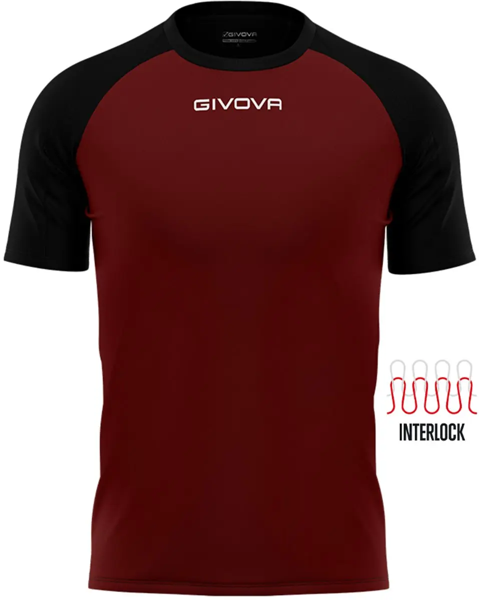 Givova Capo Granat Sport-T-shirt