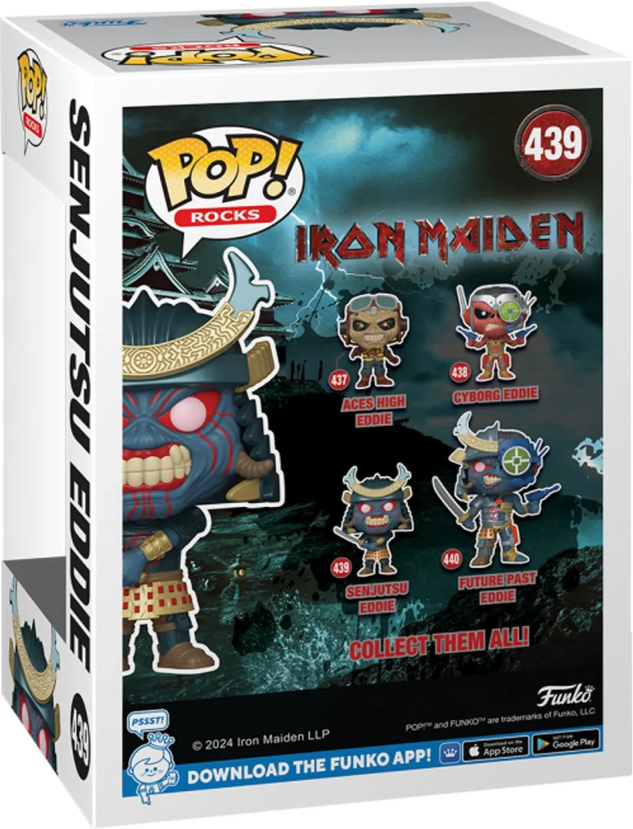 Funko Pop! Iron Maiden Senjutsu Eddie Rocks! 439 - Meerkleurig