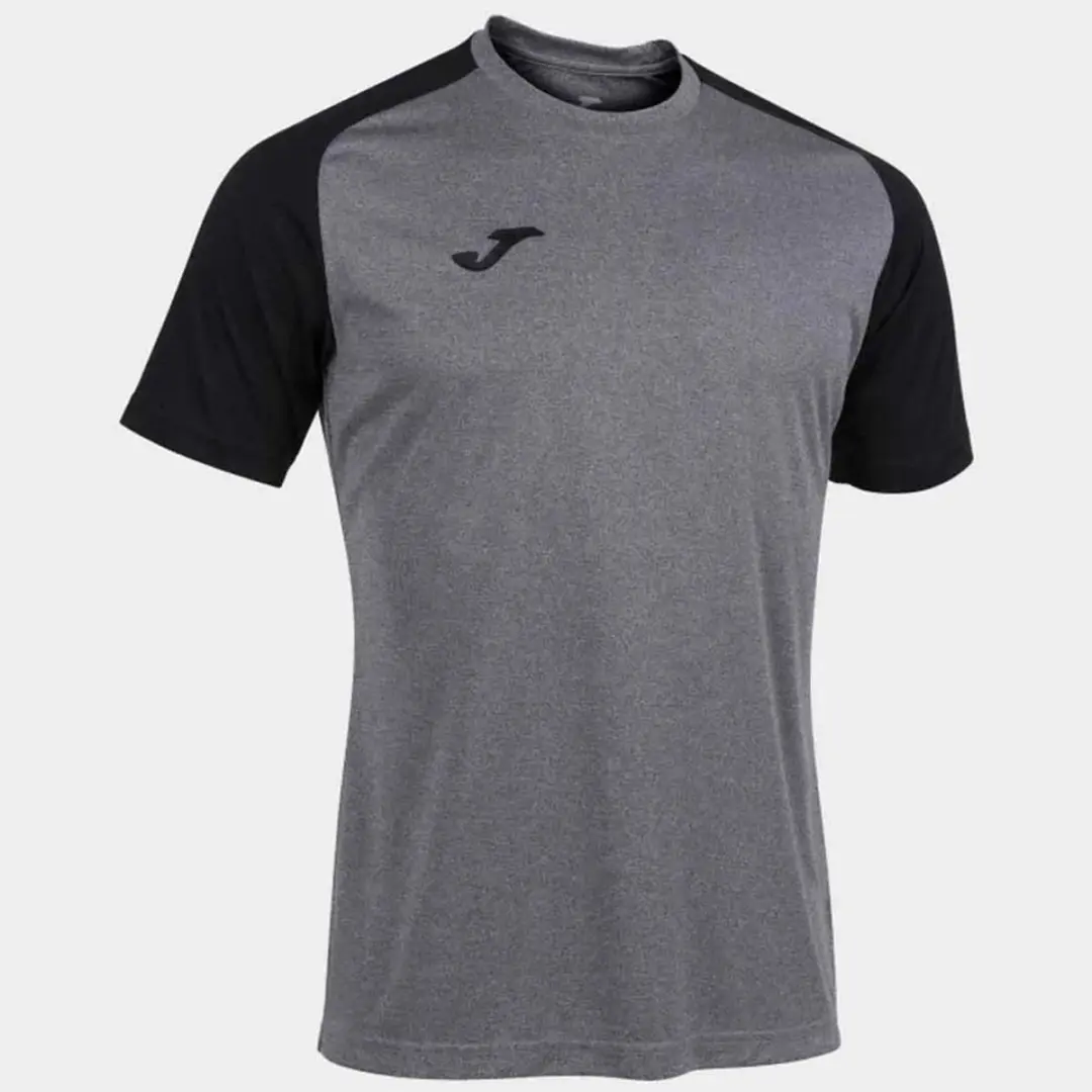 Joma Academy IV Shirt Heren - Lichtgrijs/Zwart L
