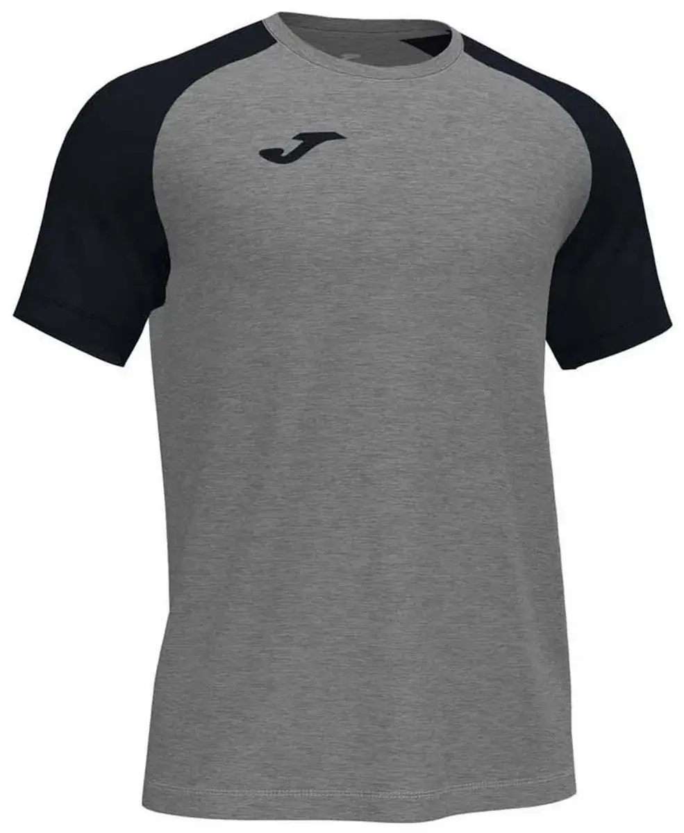Joma Academy IV Shirt Heren - Lichtgrijs/Zwart L