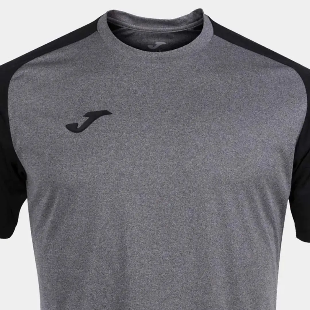 Joma Academy IV Shirt Heren - Lichtgrijs/Zwart L