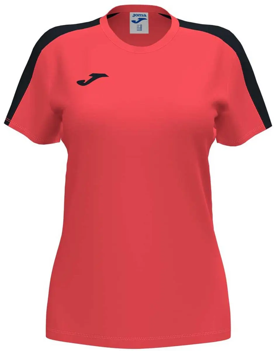 Joma Academy T-shirt Kort - S - Rood/Zwart - afbeelding 5 van 6