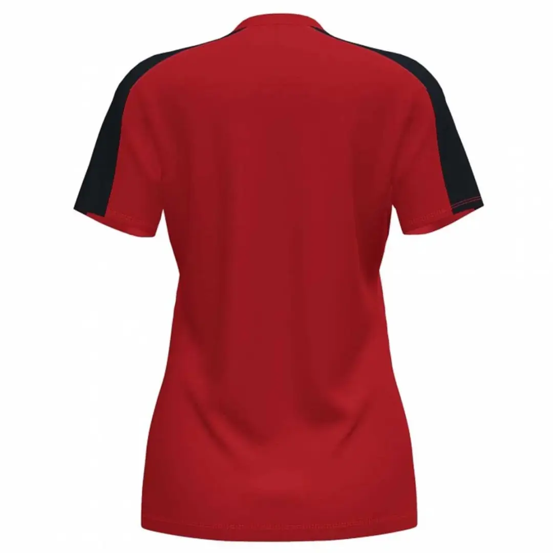 Joma Academy T-shirt Kort - S - Rood/Zwart