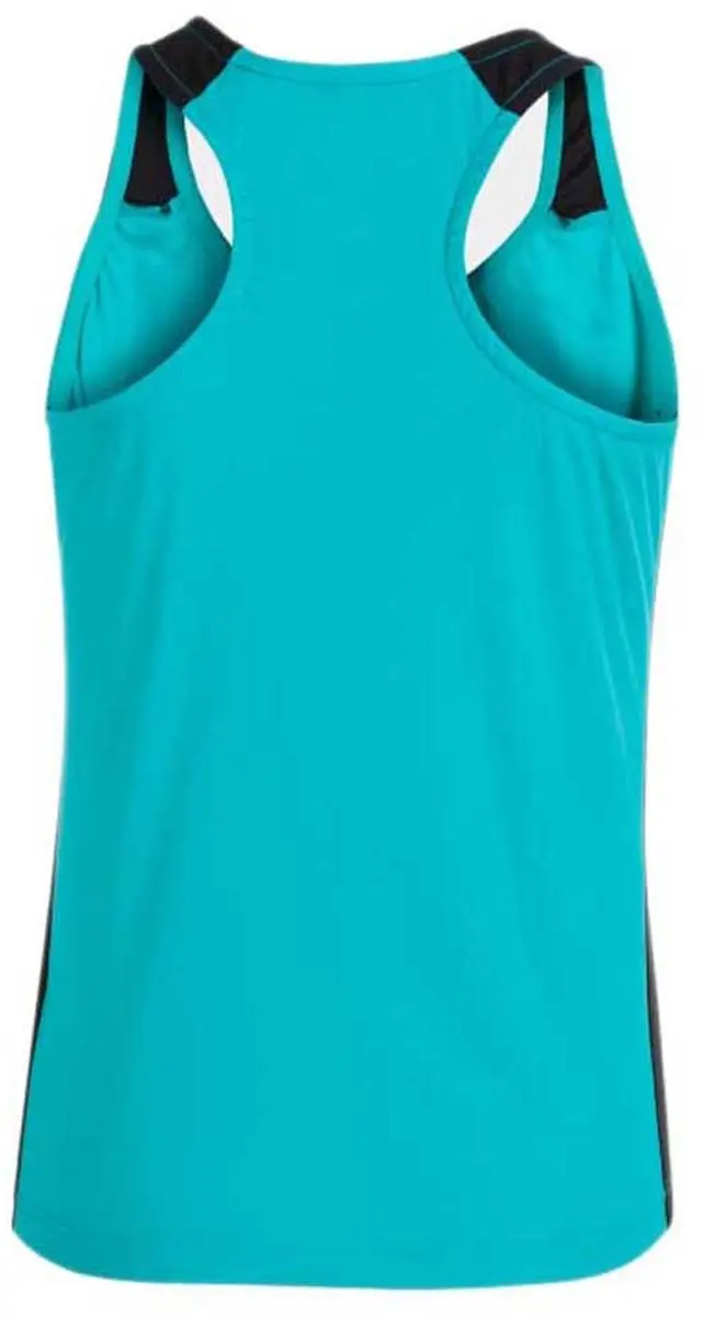 Joma Record II Mouwloos T-shirt - M - Turquoise