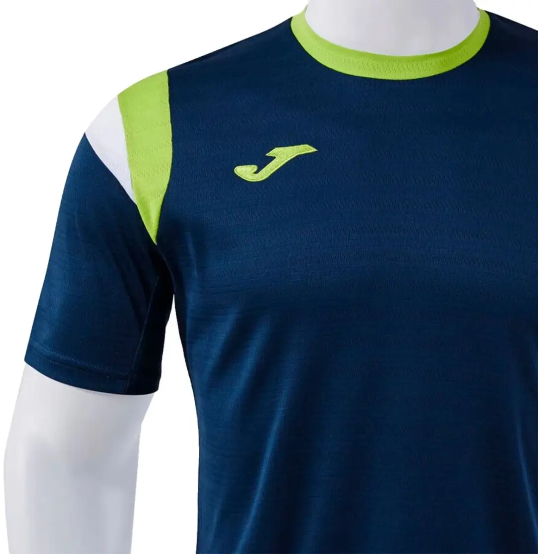 Joma Terra T-shirt - L - Navy/Lime