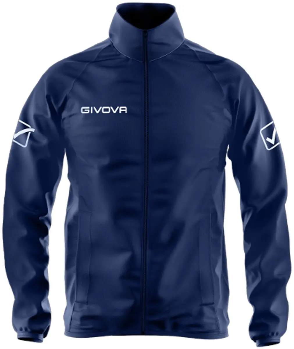 Givova Rain Basico Jas Blauw 6-8 Years Jongen