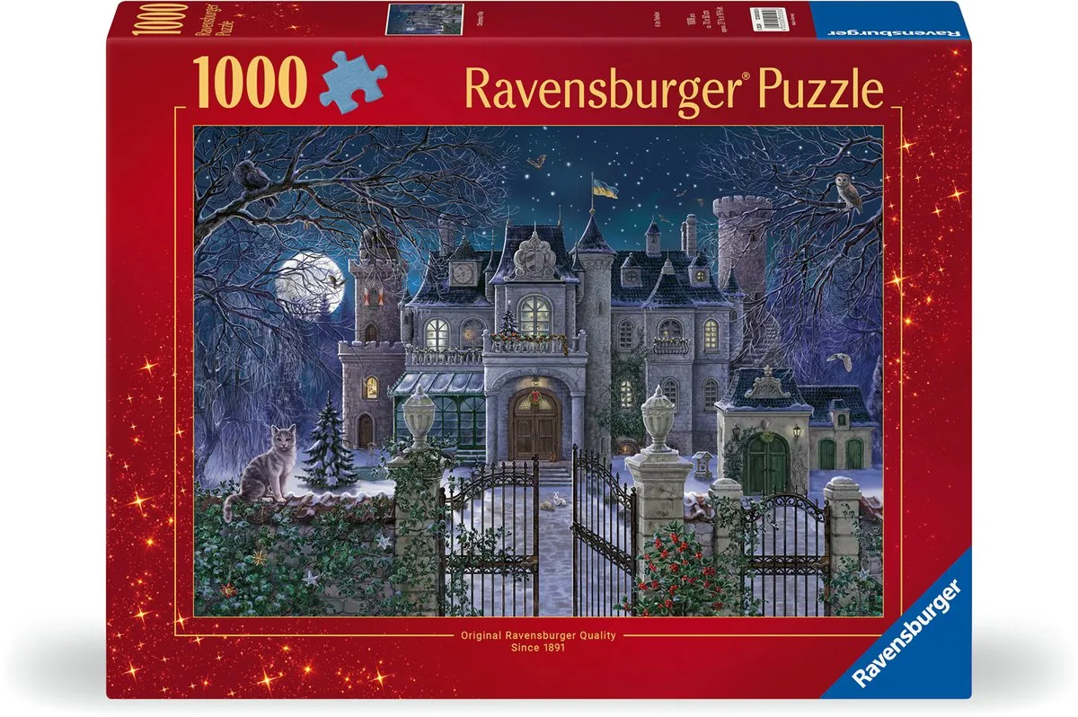 Ravensburger Christmas Villa Puzzel 1000 Stuks