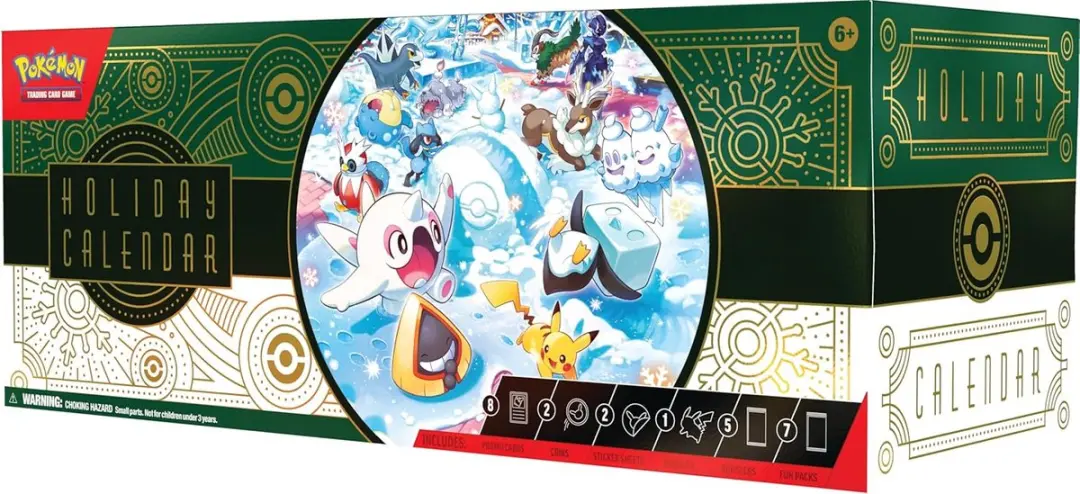 Pokémon Kaarten Advent Kalender