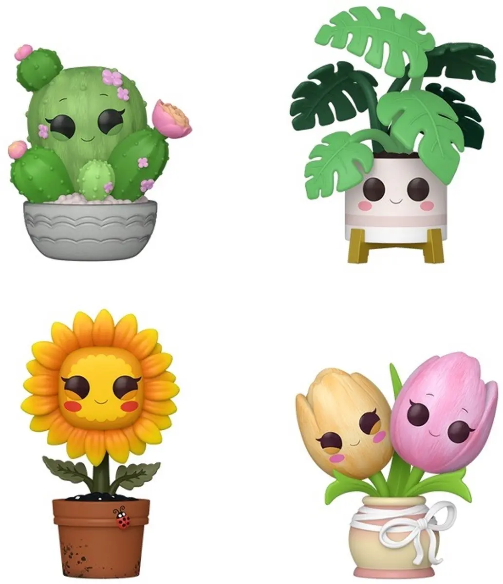 Funko Pop! Plants Flora 4PK - FK95644 - Multicolor - afbeelding 2 van 2