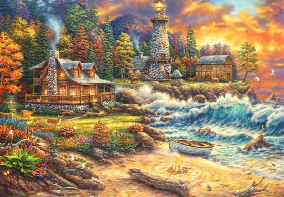 Grafika puzzel Chuck Pinson