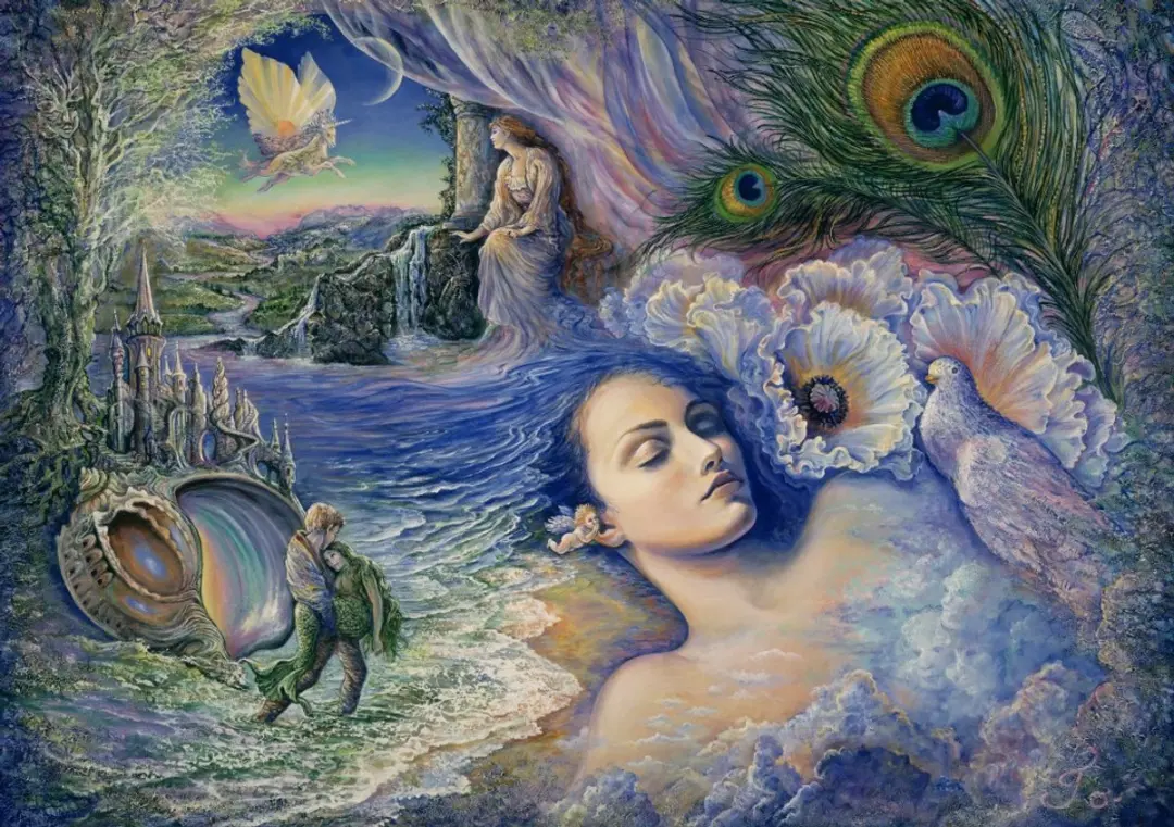 Josephine Wall, Whispered Dreams puzzel 1500 stukjes. Grafika